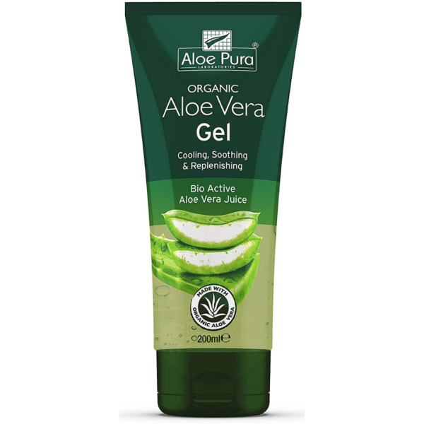 Optima Aloe Vera Gel 200 ml 99.9% - Aloe Vera for skin treatment - Organic